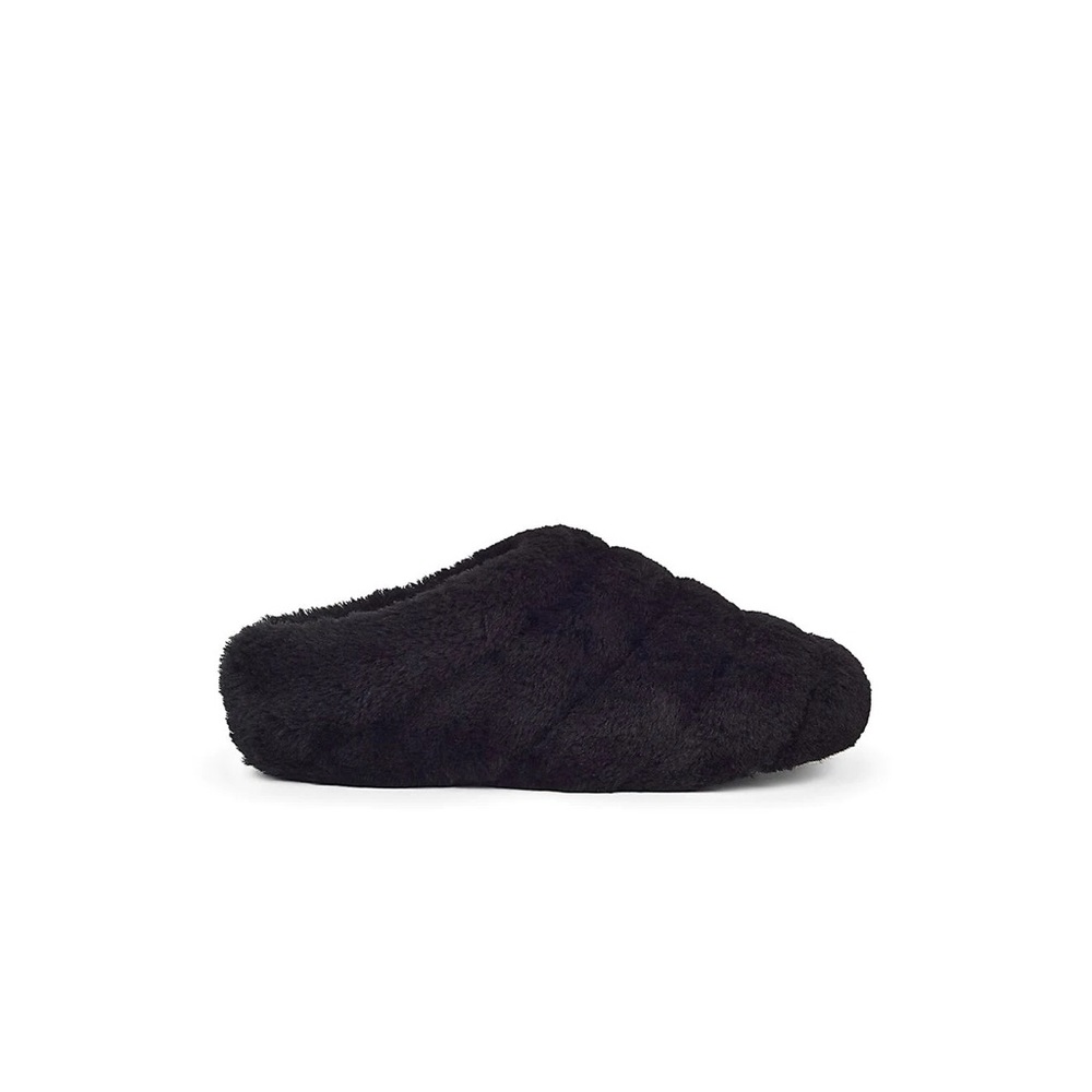 Proenza Schouler Rondo Shearling Slippers Black Size 5.5